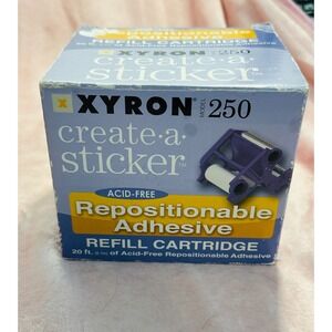 Xyron Repositionable Adhesive Refill Cartridge for Model 250 NEW